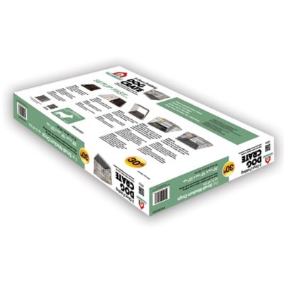 Image showing  2-Door Metal Folding Pet Crate, 30 in.