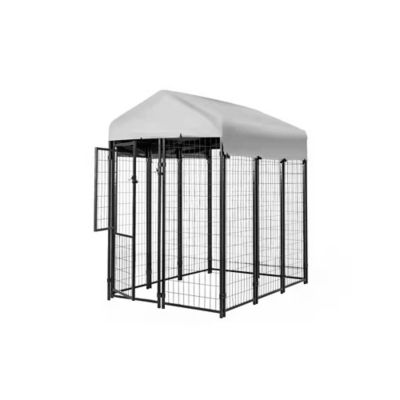 Image showing  6 ft. x 4 ft. x 6 ft. Welded Wire Dog Kennel