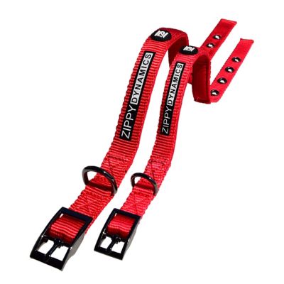 Zippy Dynamics Adjustable Dog Collar, Red