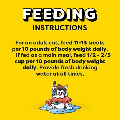 Image showing  Classic Savory Salmon Flavor Crunchy and Soft Cat Treats, 3 oz.