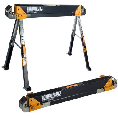 TOUGHBUILT TB-C700 Steel Sawhorse and Jobsite Table for sale online 