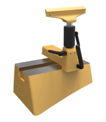 Image showing  13 in. Lathe Bed Extension Kit and Post