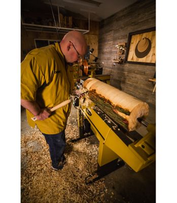 Image showing  13 in. Lathe Bed Extension Kit and Post