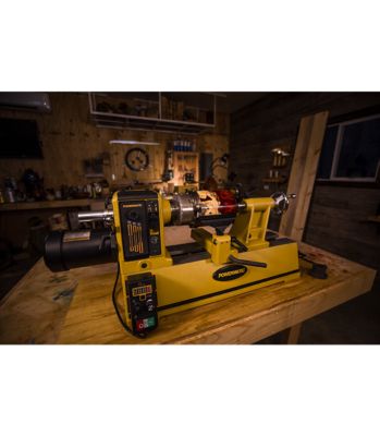 Image showing  1 HP Lathe, 115V, 1 Ph