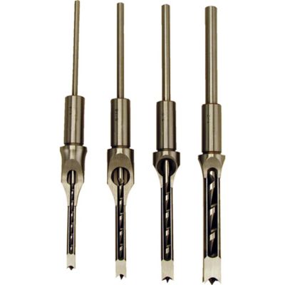 Powermatic Premium Mortise Chisel and Bit Set, 4 pc.