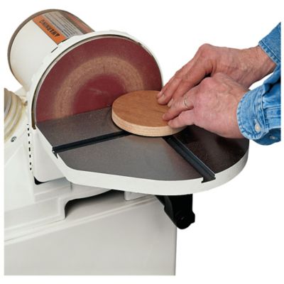 Image showing  6 in. Belt and 9 in. 11A Disc Sander Benchtop Combination