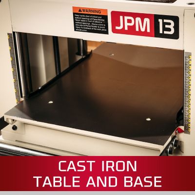 Image showing  13 in. Wood Planer/Molder, Closed Stand, 1.5 HP Motor
