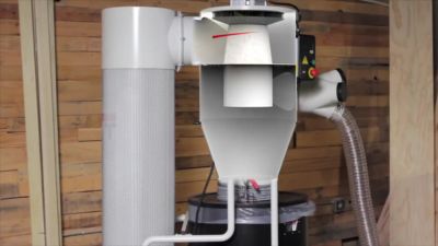 Image showing  1-1/2 HP 14A 2-Stage Cyclone Dust Collector with 1 Micron Filter, 3,877 CFM
