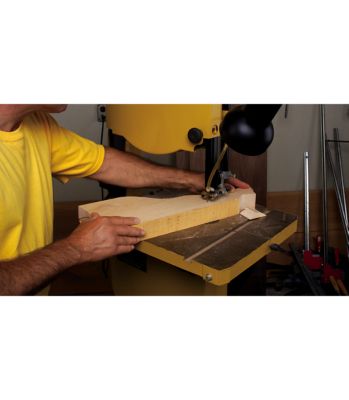 Image showing  5.5A 14 in. Band Saw with Stand and Riser Block