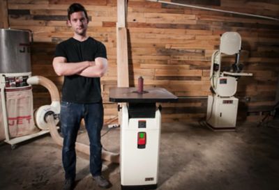 Image showing  Floor Standing Oscillating Spindle Sander, 1 HP, 1 Ph, 115V