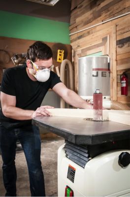 Image showing  Floor Standing Oscillating Spindle Sander, 1 HP, 1 Ph, 115V