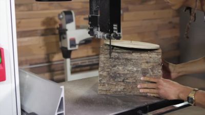 Image showing  230V 15 in. Single-Phase Band Saw with Cast-Iron Fence System