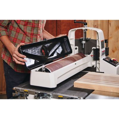 Image showing 9 th JET Drum Sander with Closed Stand, 1.75 HP Motor