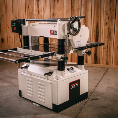 Image showing  20 in. Wood Planer, Steel Knives Cutter Kit, 3 hp Motor