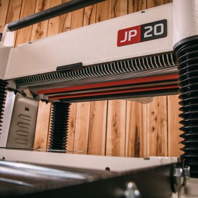 Image showing  20 in. Wood Planer, Steel Knives Cutter Kit, 3 hp Motor