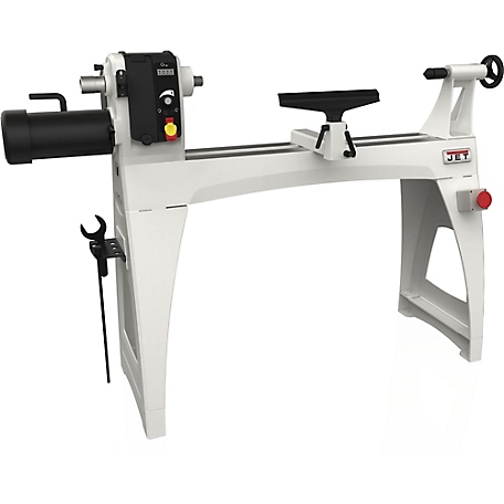 JET 18 in. x 40 in. Electronic Variable Speed Wood Lathe Machine