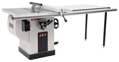 JET Deluxe Xacta Table Saw, 3 HP, 1 Ph, 50 in. RIP, 708675PK