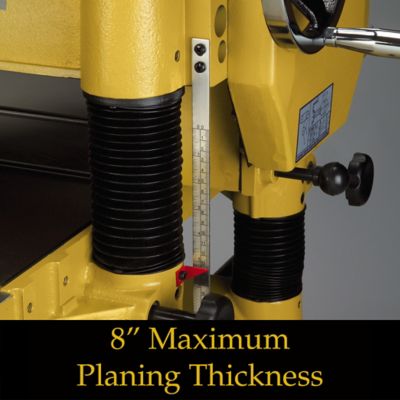 Image showing  20 in. Planer with Helical Cutterhead, 5 HP, 230V, 1 Ph