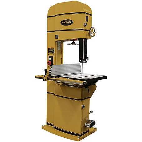 Powermatic 230V PM1800B Band Saw, 5 HP, 1 Ph