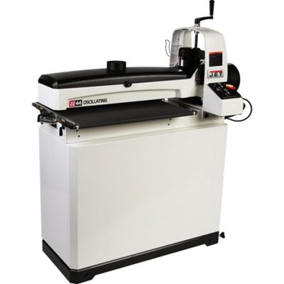 JET Oscillating Drum Sander with Closed Stand, 1-3/4 HP Motor, 1 Ph, 115V, 15A