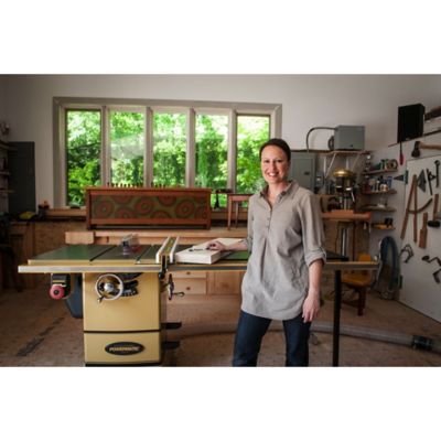 Image showing 8 th Powermatic PM1000 Table Saw, 1.75 HP, 1 Ph, 115V, 52 in. Accufence System