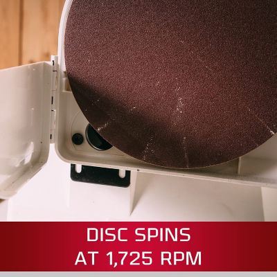 Image showing  6 in. x 48 in. Belt and 9 in. Disc Sander with Closed Stand, 3/4 HP, 1 Ph, 115V