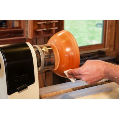 Image showing 9 th JET Variable Speed Mini Wood Lathe Machine, 12 in. x 21 in.