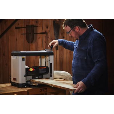 Image showing  13 in. 15A Bench Top Planer with Helical Style Cutterhead