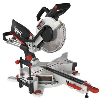 JET 12 in. 15A Sliding Dual Bevel Compound Miter Saw