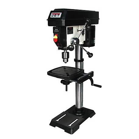 JET 12 in. Variable Speed Benchtop Drill Press with Digital Read Out (DRO), 1/2 HP