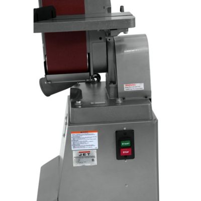 Image showing  6 in. x 48 in. 6.3A Industrial Belt Finishing Machine