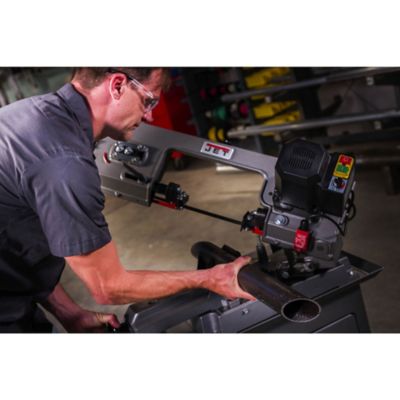 Image showing  3.8A 5 in. x 6 in. Variable Speed Mitering Horizontal Metalworking Band Saw