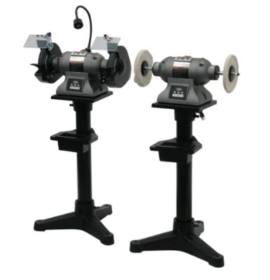 Image showing 5 th JET 8 in. Diameter 3.5A Variable Speed Industrial Bench Grinder