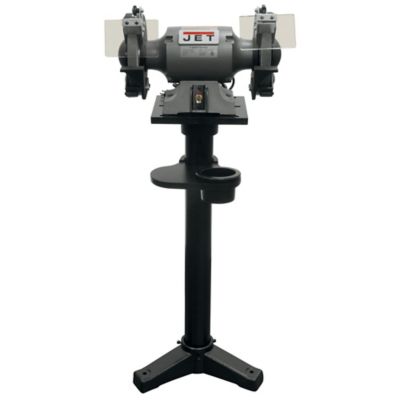 Image showing  8 in. Diameter Shop Grinder and JPS-2A Stand, 31 in. x 21 in. x 19 in.