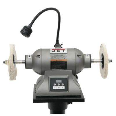 JET 8 in. Diameter 3.5A Variable Speed Industrial Buffer
