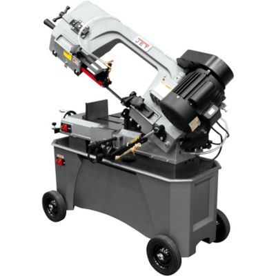 Image showing  4.9A 7 in. x 12 in. Deluxe Metalworking Horizontal and Vertical Band Saw