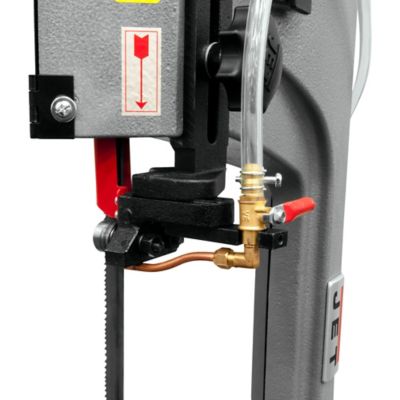 Image showing 5 th JET 4.9A 7 in. x 12 in. Deluxe Metalworking Horizontal and Vertical Band Saw