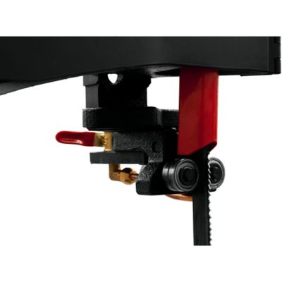 Image showing 6 th JET 4.9A 7 in. x 12 in. Deluxe Metalworking Horizontal and Vertical Band Saw