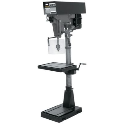 JET 15 in. Variable Speed Floor Model Drill Press, 115/230V