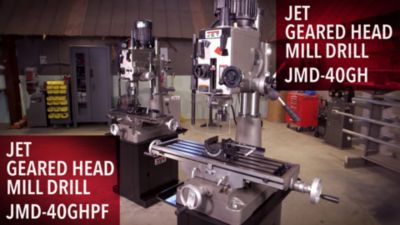 Image showing  Round Column Geared Head Mill/Drill