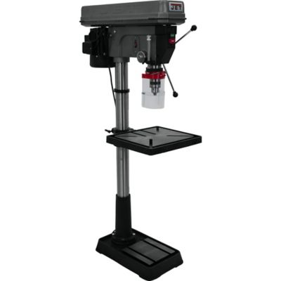 Image showing  10 in. Swing 12-Speed Swing Step Pulley Floor Drill Press, 20 in.