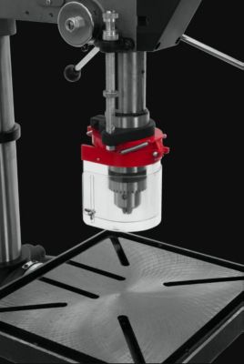 Image showing  10 in. Swing 12-Speed Swing Step Pulley Floor Drill Press, 20 in.