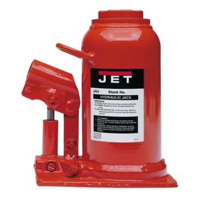 Image showing  12-1/2-Ton Hydraulic Low-Profile Bottle Jack with handle