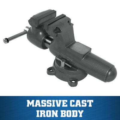 Image showing  6 in. Machinist Round Channel Vise with Swivel Base