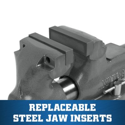 Image showing  6 in. Machinist Round Channel Vise with Swivel Base