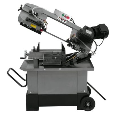 JET 12A 7 in. x 10-1/2 in. Horizontal / Vertical Mitering Geared Head Band Saw