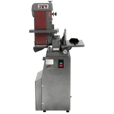 Image showing  6 in. x 48 in. 6A Industrial Combination Belt and 12 in. Disc Finishing Machine
