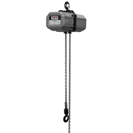 JET Electric Chain Hoist 1/2 Ton Single Phase 115/230 V 20 ft Lift Electric Hoists