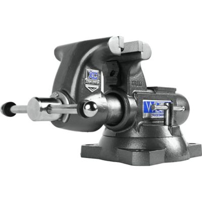 Wilton 5.5 in. Steel Tradesman XC Xtreme Condition Round Channel Vise with Swivel Base