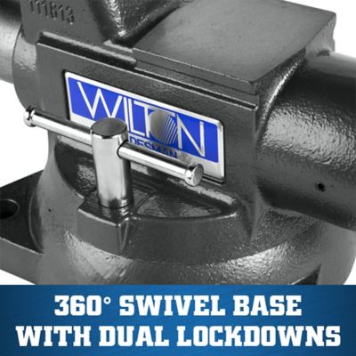 Image showing  5.5 in. Steel Tradesman XC Xtreme Condition Round Channel Vise with Swivel Base